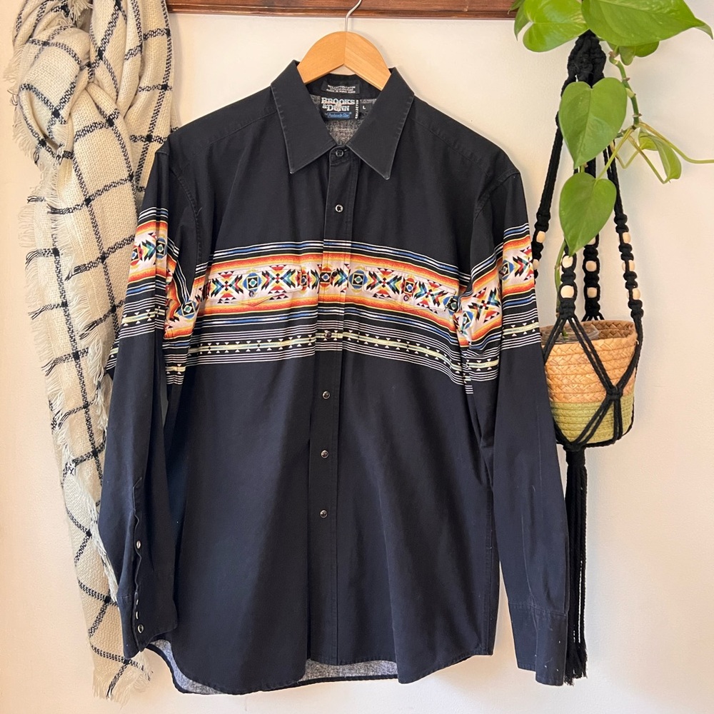Vintage Deadstock Panhandle Slim Brooks & Dunn Western Shirt